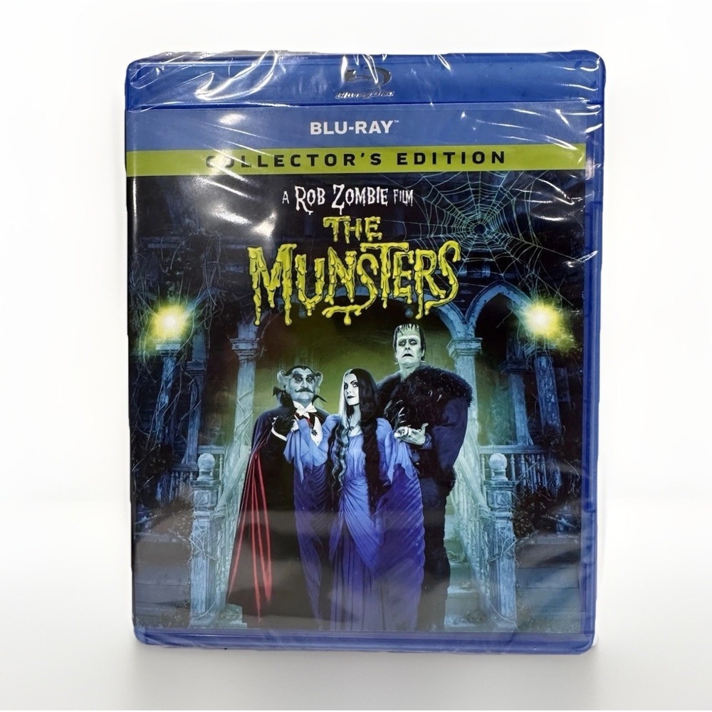 New The Munsters A Rob Zombie Film Blu-Ray‎ Collector's Edition Sealed